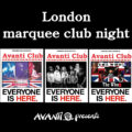 London marquee club night
